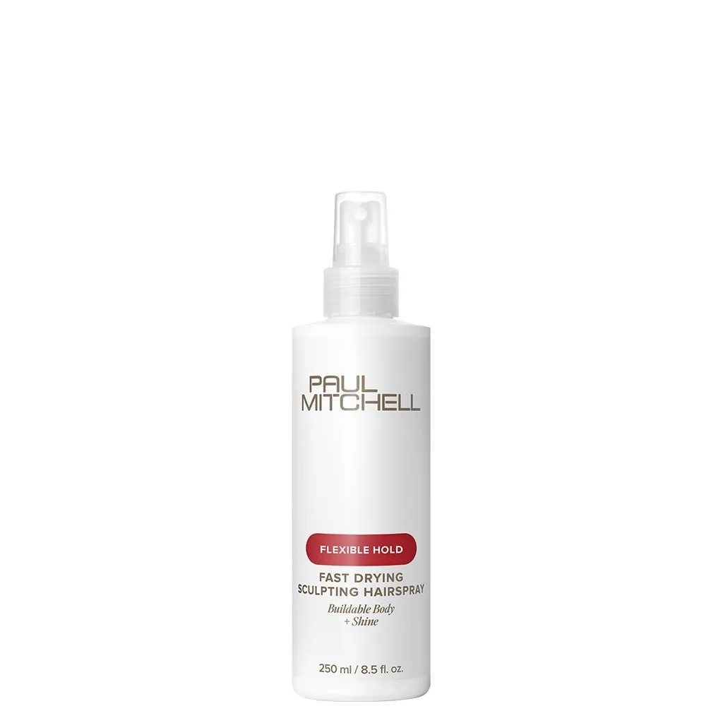 FLEXIBLE HOLD FAST DRYING SCULPTING HAIRSPRAY